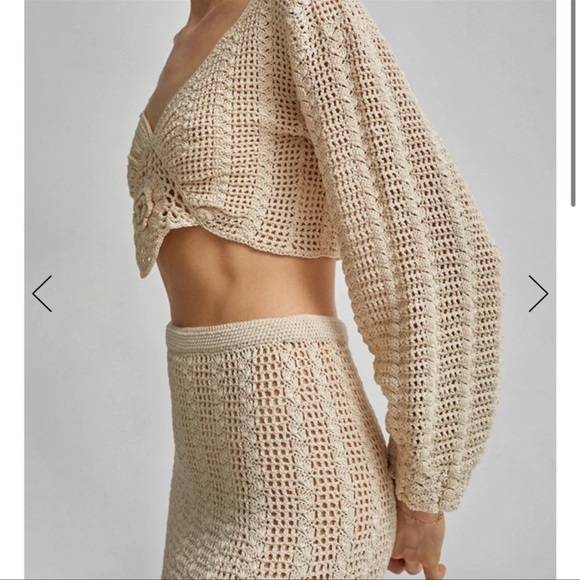 New without tag, Free People Mozh Mozh handmade prima cotton crochet set 🧶 - Picture 4 of 7